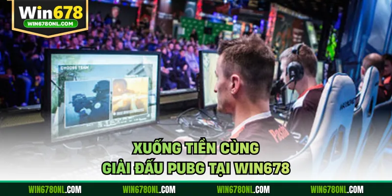 Cá Cược Esports WIN678 - Săn Tiền Hấp Dẫn, Lợi Ích Ngập Tràn 3 Xuống tiền cùng giải đấu PUBG tại WIN678